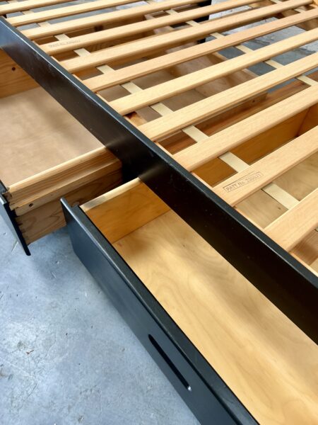 1970s Habitat Pine Single Bed with Drawers