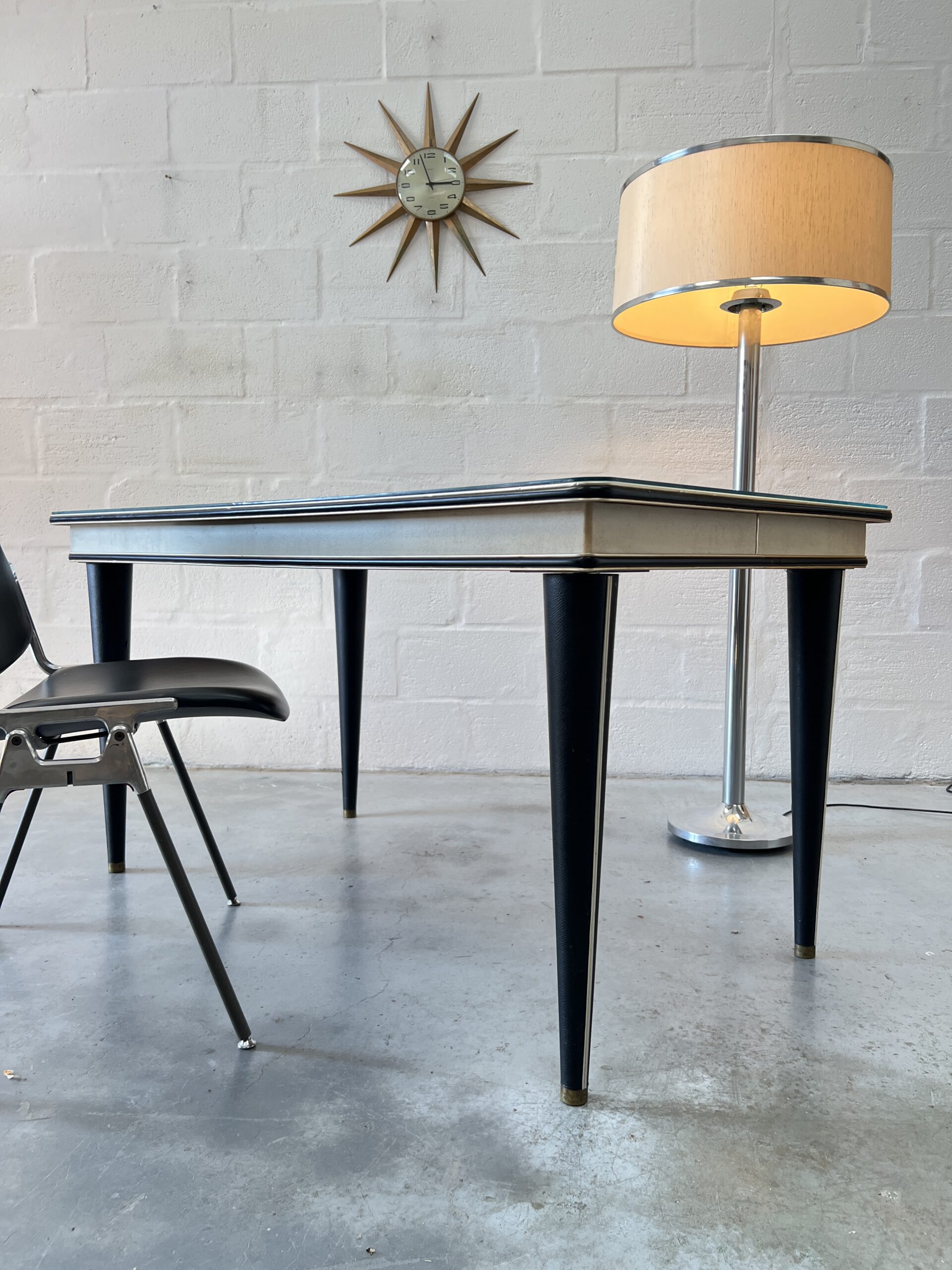 Mid Century 1950s Italian Dining Table by Umberto Mascagni