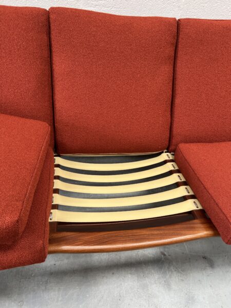 1960s Guy Rogers 'New Yorker' 3 Piece Suite, Newly Upholstered