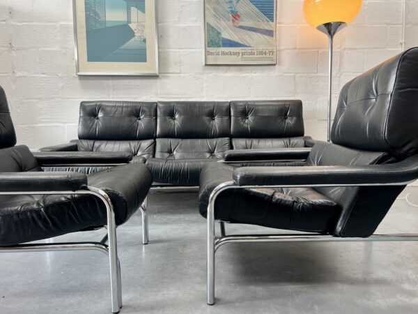 Mid Century Vintage Pieff 'Alpha' Lounge Suite 