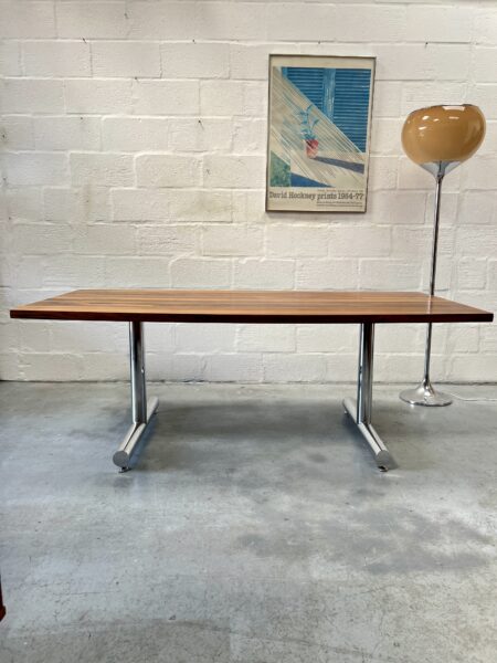 Vintage 1970s Pieff Eleganza Dining Table and 6 Chairs 