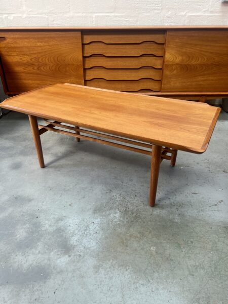 1960s Danish Poul Jensen for Selig Rectangle Side / Coffee Table