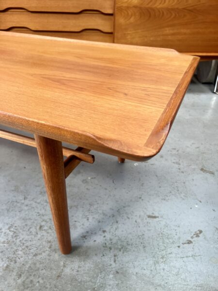 1960s Danish Poul Jensen for Selig Rectangle Side / Coffee Table