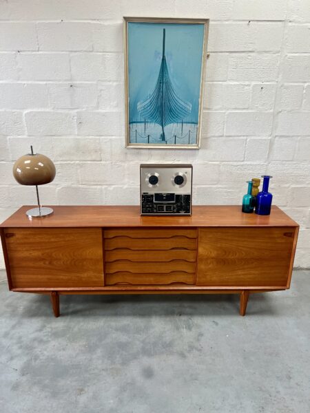 Mid Century Teak Danish Sideboard by Rosengren Hanson