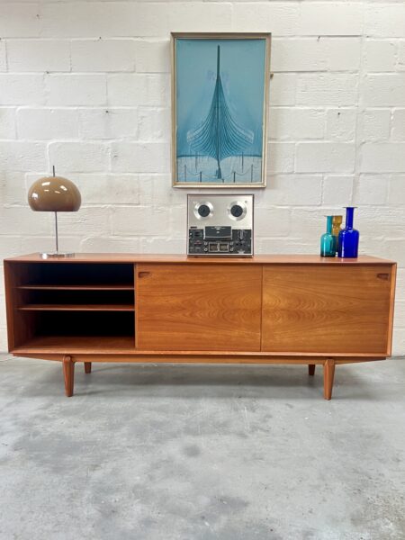 Mid Century Teak Danish Sideboard by Rosengren Hanson