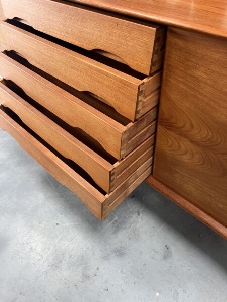 Mid Century Teak Danish Sideboard by Rosengren Hanson