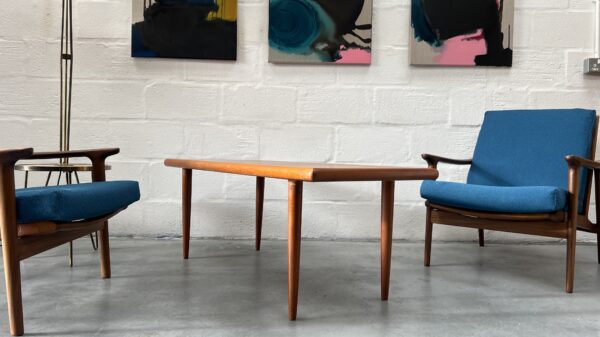 Danish Coffee Table by Johannes Andersen for CFC Silkeborg