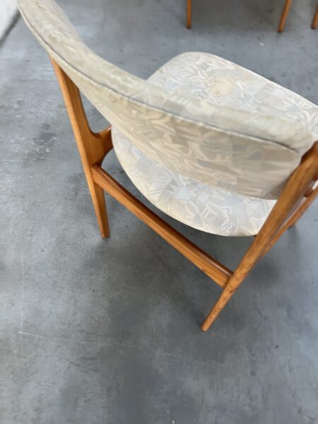 Set of Six Erik Buch Model 49 Danish Dining Chairs For Restoration 