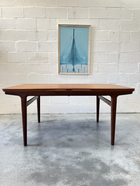 1960s Danish Vintage Dining Table by Johannes Andersen for Uldum Møblefabrik