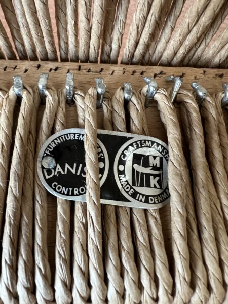 Set of 4 Vintage Danish Arne Hovmand Olsen Dining Chairs