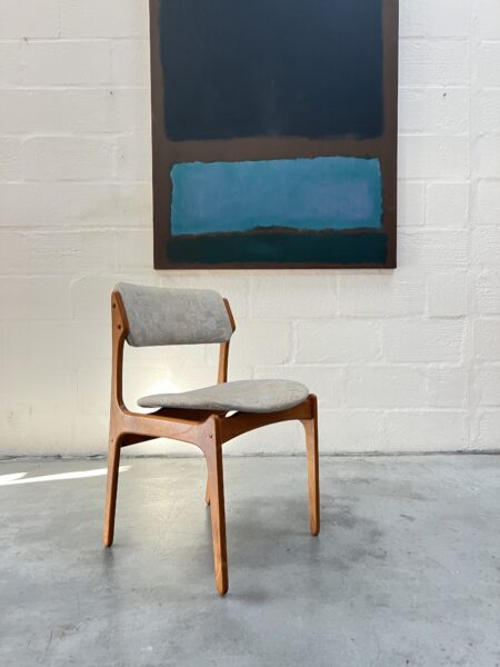 Set of Six Erik Buch Model 49 Danish Dining Chairs For Restoration 