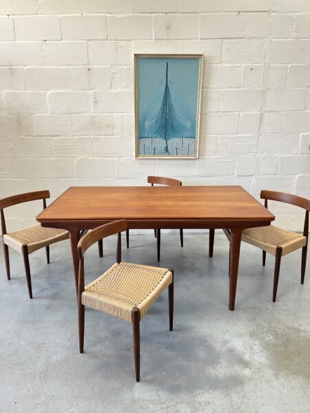 1960s Danish Vintage Dining Table by Johannes Andersen for Uldum Møblefabrik
