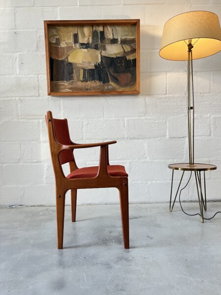 4 x Vintage Danish Johannes Andersen Designed Dining Chairs for Uldum Møbelfabrik  