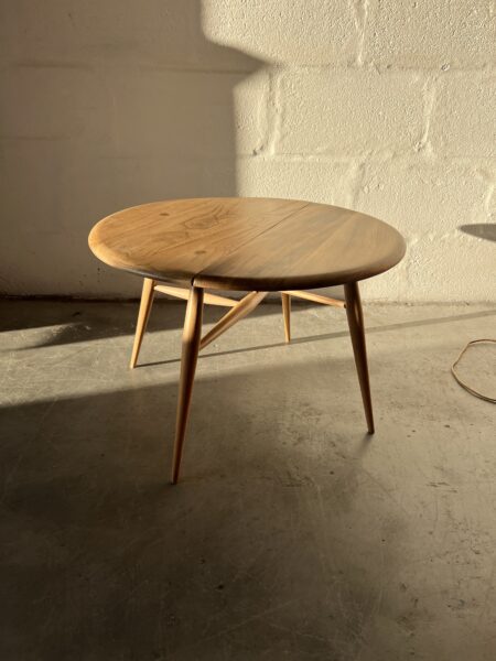 Vintage 1960s ERCOL Drop-Leaf Coffee Occasional Side Table Model 308