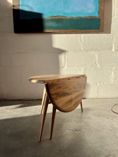Vintage 1960s ERCOL Drop-Leaf Coffee Occasional Side Table Model 308
