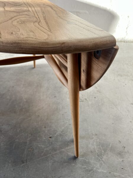 Vintage 1960s ERCOL Drop-Leaf Coffee Occasional Side Table Model 308