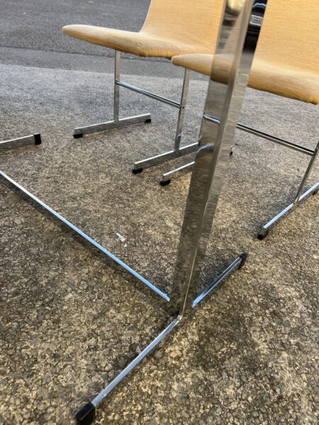 Vintage 1970s Pieff 'Lisse' Dining Table and 6 Chairs