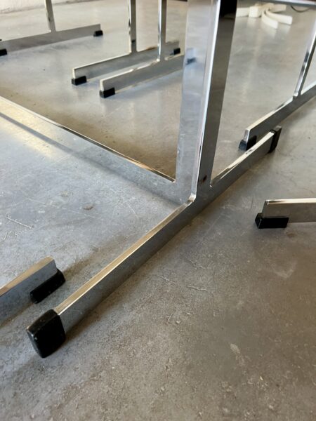 Vintage 1970s Pieff 'Lisse' Dining Table and 6 Chairs