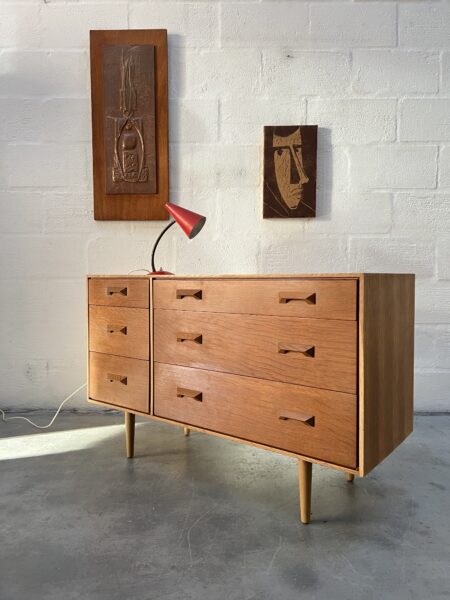 1960s Vintage Stag 'Concord' Range Chest of Drawers