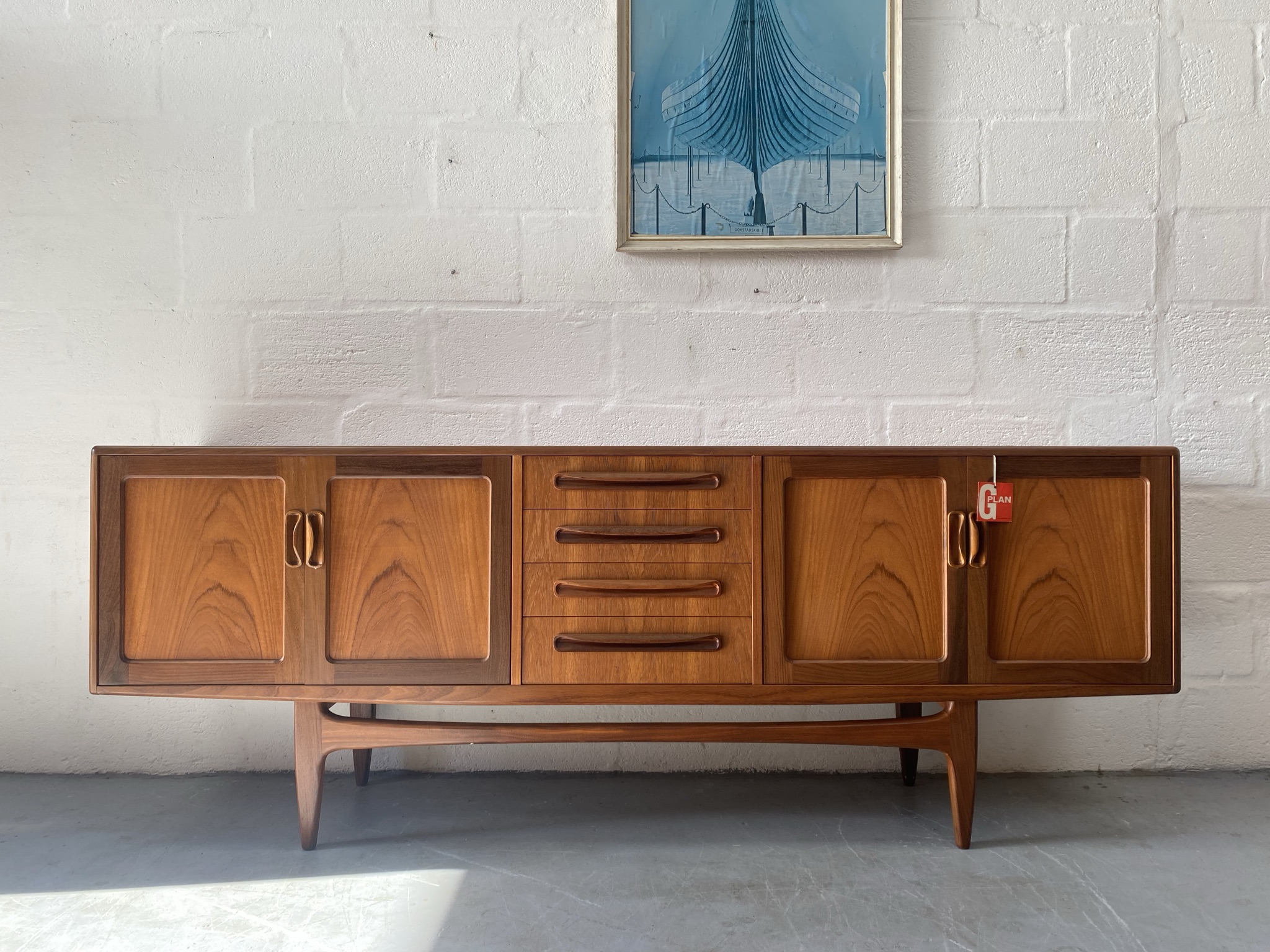 Retro Large 1970s G Plan Fresco Sideboard