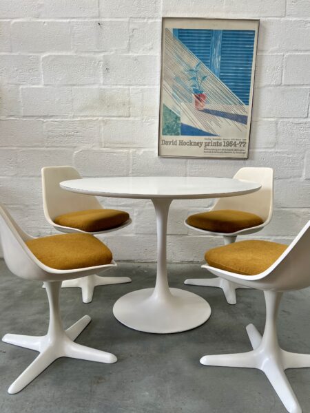 Ebay Vintage 1970s Maurice Burke Arkana 'Tulip' Dining Table & Four Chairs Ebay £217.00 10.10.25 Y 