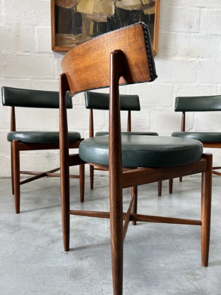 Vintage G Plan Fresco Dining Table & 4 Chairs Red Label