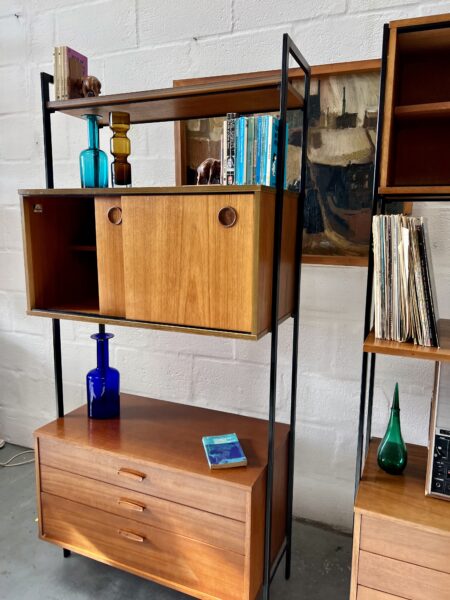 Retro Pair of Single Bay Wall Units by Avalon 