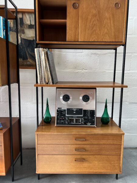 Retro Pair of Single Bay Wall Units by Avalon 