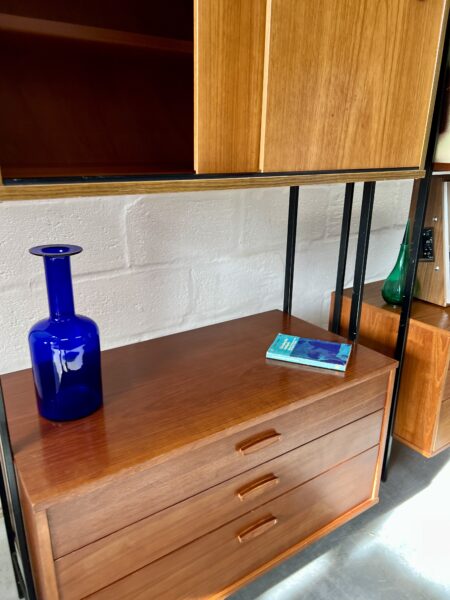 Retro Pair of Single Bay Wall Units by Avalon 