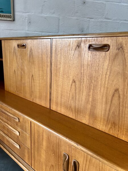 Mid Century G Plan Teak Highboard