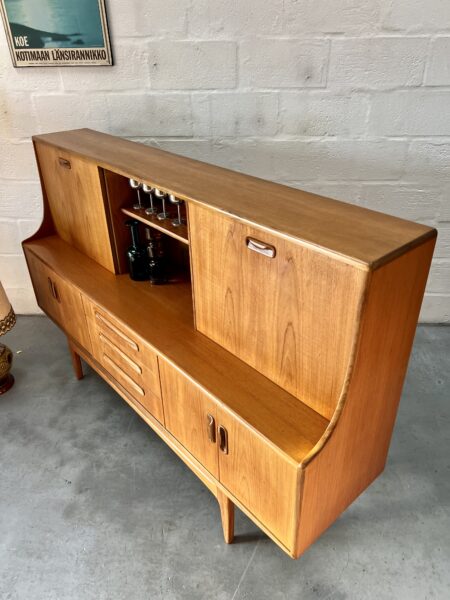 Mid Century G Plan Teak Highboard