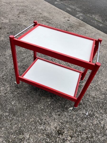 Vintage Habitat 1980s Two Tier Serving Trolley