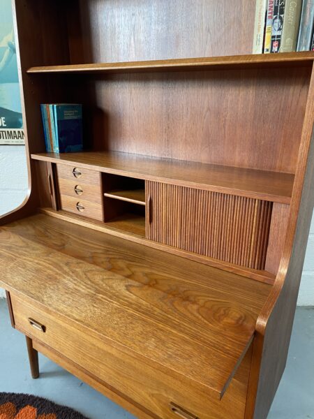 1960s Vintage Danish Secretaire By Johannes Sorth For Bornholms Møbelfabrik