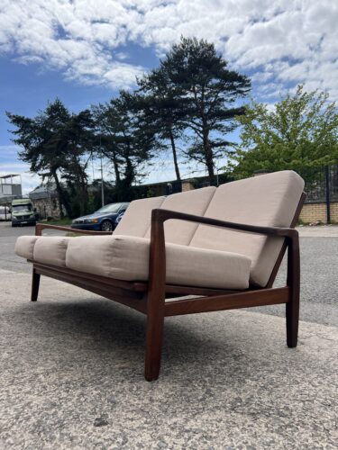 Vintage 1960s Three Seater Sofa by Toothill